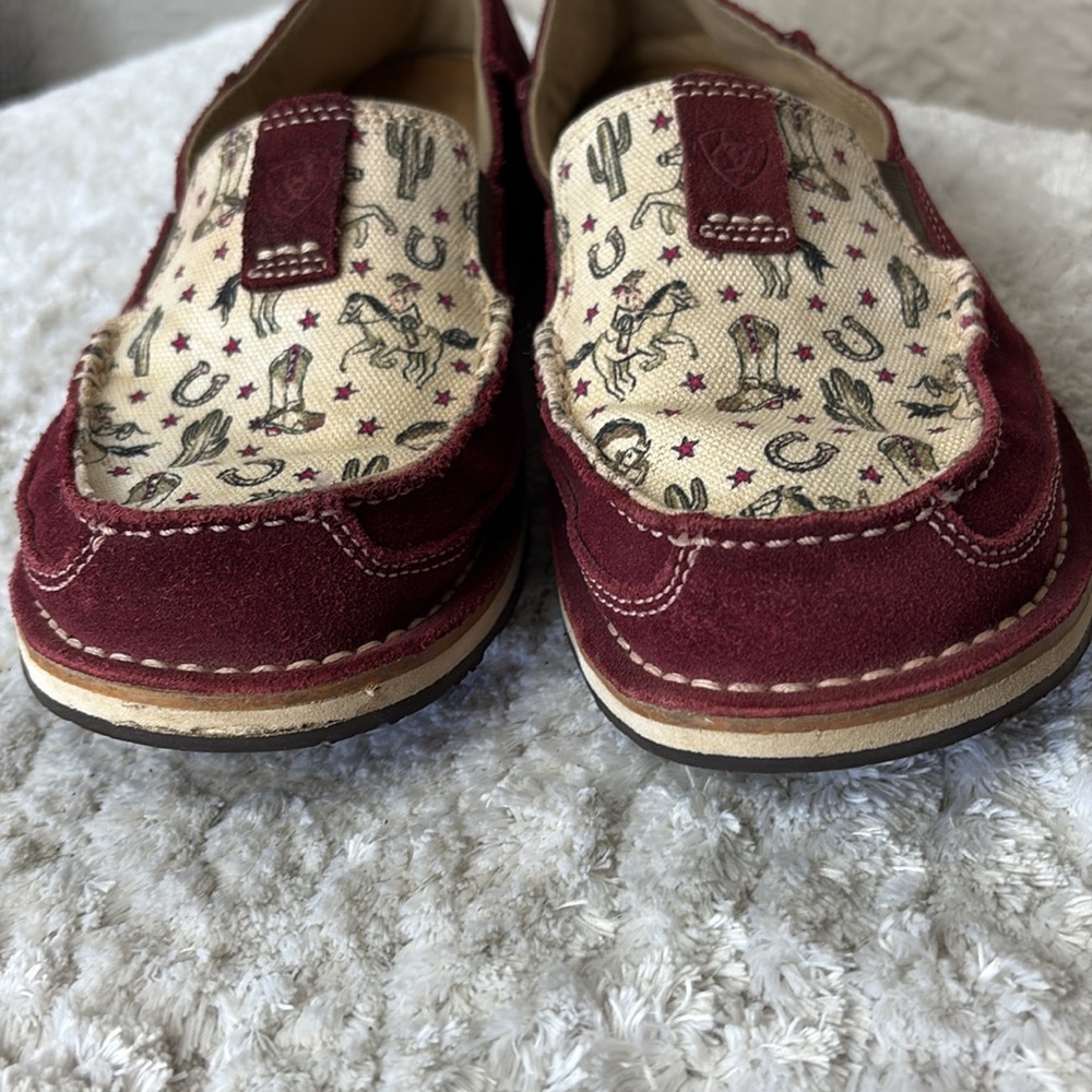 Ariat Cactus Cowboy Suede Cruiser - Picture 8 of 13